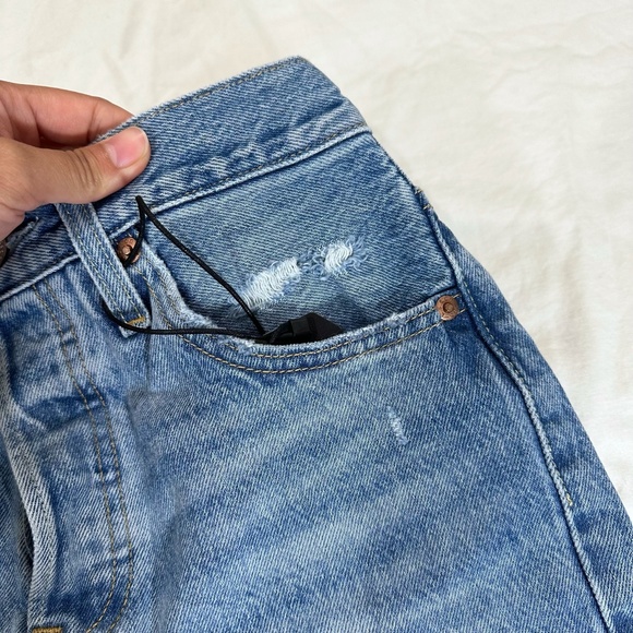 LEVI'S LUXOR STREET 501 MID THIGH SHORTS - Picture 7 of 12